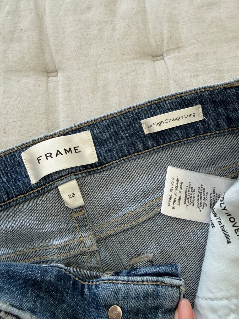 Frame straight leg jeans - Picture 2 of 5